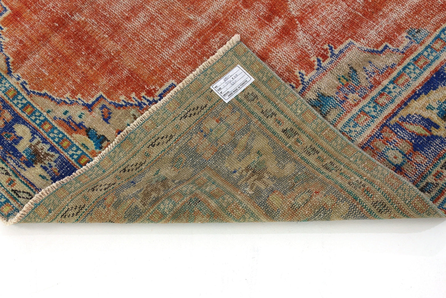 5x8 Faded Oushak Rug, Turkish Rug 5x8, Vintage Rug, Carpet Rug Area, Handmade Rug, Boho Rug, Living room Rug, 6802