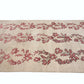 5x8 Beige Red Area RUG ,Turkish Rug Handmade, Oushak Rug Wool, Livingroom Rug ,VİNTAGE RUG, Carpet Rug Floral, Bohemian Rug,4388