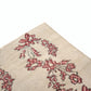 5x8 Beige Red Area RUG ,Turkish Rug Handmade, Oushak Rug Wool, Livingroom Rug ,VİNTAGE RUG, Carpet Rug Floral, Bohemian Rug,4388