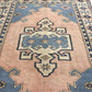 6x8 Rug,Vintage Rug Pretty, Oushak Area Turkish Rug, Carpet Rug Knotted, Living Room Rug, İndoor Turkish Rug 6x8, 6144