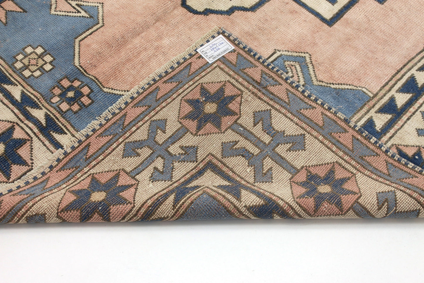 6x8 Rug,Vintage Rug Pretty, Oushak Area Turkish Rug, Carpet Rug Knotted, Living Room Rug, İndoor Turkish Rug 6x8, 6144