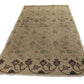 4x7 Turkish Rug Floral,3'6x7'4 ft,Vintage Rug Beauty,1970's Oushak Rug,Hand knotted Rug Area,Farmhouse Decor,Entryway Rug,Boho,5770