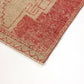 3x10 Faded Runner Rug, Oushak Runner Red, Turkish Runner Boho, Rug Runner Unique, Carpet Runner Oushak, Kitchen Hallway Rug, 4581