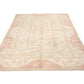 4x7 Muted Beige Pink VİNTAGE RUG, Area Handmade Pastel Geometric Carpet Rug, Coastal Tropical Rug ,Rug Bedroom,5936