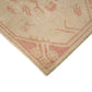Small Oushak Rug, Vintage Rug Beige, Turkish Rug Wool ,Mini Rug, Bath mat, Handmade Rug, Contemporary, 4114