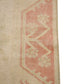 Small Oushak Rug, Vintage Rug Beige, Turkish Rug Wool ,Mini Rug, Bath mat, Handmade Rug, Contemporary, 4114