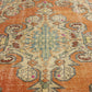 5x8 Turkish Rug, Area rug, Boho Decor, Carpet Rug, Handmade rug, Living room Rug, Nursery Rug, Orange Turkish Rug, Oushak rug, Rug 5x8,5611