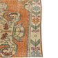5x8 Turkish Rug, Area rug, Boho Decor, Carpet Rug, Handmade rug, Living room Rug, Nursery Rug, Orange Turkish Rug, Oushak rug, Rug 5x8,5611
