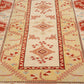 Neutral Oushak Rug, Pale Turkish Rug,  Area Carpet Rug ,4x6 TURKİSH RUG, Small Room Rug, Coastal Decor, Bedroom Rug ,Red, Yellow,Rug4405