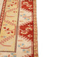 Neutral Oushak Rug, Pale Turkish Rug,  Area Carpet Rug ,4x6 TURKİSH RUG, Small Room Rug, Coastal Decor, Bedroom Rug ,Red, Yellow,Rug4405