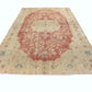 5x9 Muted Pink Turkish Rug, Area Rug 6x9, Pastel Oushak Carpet Rug, Handmade Rug Pink, TURKİSH RUG 6x9, Anatolia rug, 4076