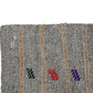 Kilim rug, Turkish kilim rug ,Vintage kilim rug, Gray rug ,Boho rug, Eclectic rug ,6x9 Kilim rug, Fine rug ,Neutral rug, Organic rug, 7897