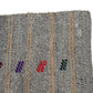Kilim rug, Turkish kilim rug ,Vintage kilim rug, Gray rug ,Boho rug, Eclectic rug ,6x9 Kilim rug, Fine rug ,Neutral rug, Organic rug, 7897