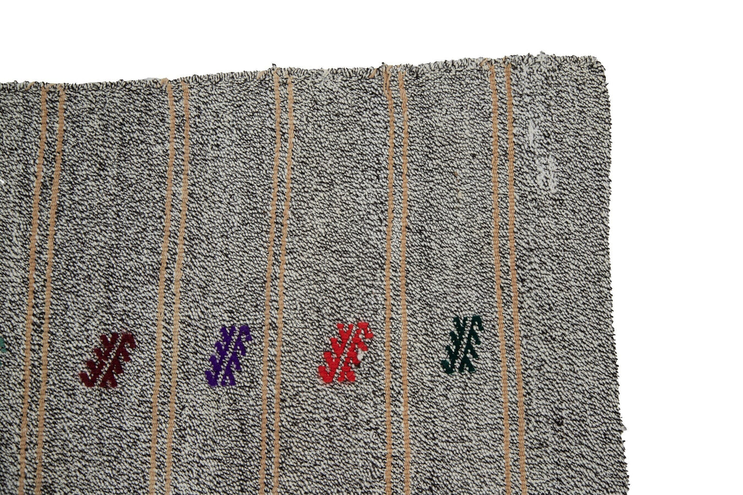 Kilim rug, Turkish kilim rug ,Vintage kilim rug, Gray rug ,Boho rug, Eclectic rug ,6x9 Kilim rug, Fine rug ,Neutral rug, Organic rug, 7897