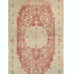 5x9 Muted Pink Turkish Rug, Area Rug 6x9, Pastel Oushak Carpet Rug, Handmade Rug Pink, TURKİSH RUG 6x9, Anatolia rug, 4076
