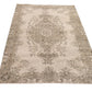 Beige Area rug, Small Vintage Rug, Turkish Oushak Rug, Handmade Rug, Carpet rug, Wool rug, Vintage Carpet, Bedroom rug, Rug 4x6, 9606