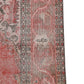 Boho Red Area Vintage rug, 7x11 Turkish rug,7x11 Oushak rug ,Handmade rug, Turkish Carpet, Floor rug,8039