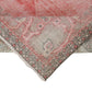 Boho Red Area Vintage rug, 7x11 Turkish rug,7x11 Oushak rug ,Handmade rug, Turkish Carpet, Floor rug,8039