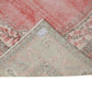 Boho Red Area Vintage rug, 7x11 Turkish rug,7x11 Oushak rug ,Handmade rug, Turkish Carpet, Floor rug,8039