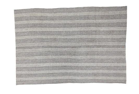 Turkish Rug, Kilim Rug, Area rug, Gray rug, Striped rug, Vintage Kilim Rug, Living room rug ,5x8 Kilim rug, Handmade rug, Contemporary, 8099