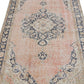 Turkish Rug , Pink Carpet Rug, Oushak Rug, Vintage Rug, 4x8 Rug, Bohemian rug,Kid room rug,Vintage Carpet,Handmade rug, Made in Turkey, 7754