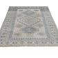 Faded Distressed Salmon Pink Turkish rug, Oushak rug, Vintage rug, Worn rug, Neutral rug 5x7, Living room rug, Nursery rug ,Anatolia,8030