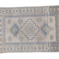 Faded Distressed Salmon Pink Turkish rug, Oushak rug, Vintage rug, Worn rug, Neutral rug 5x7, Living room rug, Nursery rug ,Anatolia,8030