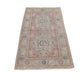 Small Oushak rug, Faded Floral rug, Turkish rug 3x6, Vintage Small rug, Bedroom rug, Kitchen rug, Nursery rug, Handmade rug, 7495