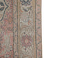 Small Oushak rug, Faded Floral rug, Turkish rug 3x6, Vintage Small rug, Bedroom rug, Kitchen rug, Nursery rug, Handmade rug, 7495