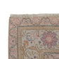 Small Oushak rug, Faded Floral rug, Turkish rug 3x6, Vintage Small rug, Bedroom rug, Kitchen rug, Nursery rug, Handmade rug, 7495