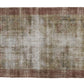 Small Oushak Rug, Vintage Rug, Turkish rug, Handmade rug, One of a kind rug, Distressed rug, Area rug 4x7, Bedroom rug, Bohemian rug, 9622