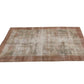 Small Oushak Rug, Vintage Rug, Turkish rug, Handmade rug, One of a kind rug, Distressed rug, Area rug 4x7, Bedroom rug, Bohemian rug, 9622