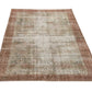 Small Oushak Rug, Vintage Rug, Turkish rug, Handmade rug, One of a kind rug, Distressed rug, Area rug 4x7, Bedroom rug, Bohemian rug, 9622