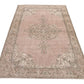 Handmade Turkish Rug, Bedroom rug, Wool rug, Area rug, Oushak rug, Vintage rug, Carpet rug, Boho rug, 4x6 Rug, Faded rug, Anatolia rug, 9592