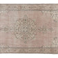 Handmade Turkish Rug, Bedroom rug, Wool rug, Area rug, Oushak rug, Vintage rug, Carpet rug, Boho rug, 4x6 Rug, Faded rug, Anatolia rug, 9592