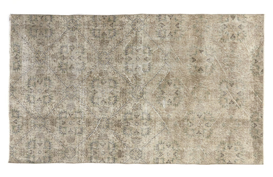 Neutral Vintage Oushak Rug, Area rug 4x7 , Turkish Anatolia Rug, Small Carpet rug, Antique Rug, Handmade Rug,9598
