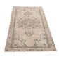 3x6 Area Rug, Anatolia Oushak Rug ,Turkish Vintage Rug, Handmade Rug, Neutral Rug ,Muted Rug ,Wool Rug, Faded Rug, 9605
