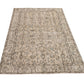 Organic Vintage Rug ,Anatolia Oushak Rug ,Area Rug ,Rug 4x7, Turkish Rug ,Handmade Rug ,Faded Rug ,Neutral Rug, Carpet rug, 9611