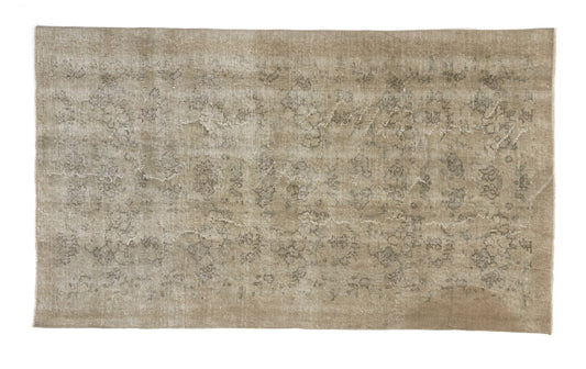 Oushak Rug, Vintage Rug, Handmade rug, One of a kind Turkish rug, Rug 4x7, Anatolia Rug,Faded rug,Wool rug,Bedroom rug,Office rug, 9649