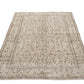 Neutral Oushak Rug ,4x7 Area Rug ,Turkish Rug ,Anatolia Rug ,Oushak Rug 4x7 ,Old Vintage rug ,Boho Rug ,Ethnic Carpet Rug ,9678