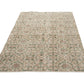 Brown Vintage Rug , 4x7 Oushak Rug , Area Rug 4x7 , Anatolian Rug , Turkish Rug , Old Rug , Ethnic Rug , Tribal Rug - 9644