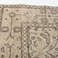 Neutral Oushak Rug ,4x7 Area Rug ,Turkish Rug ,Anatolia Rug ,Oushak Rug 4x7 ,Old Vintage rug ,Boho Rug ,Ethnic Carpet Rug ,9678