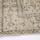 Neutral Oushak Rug ,4x7 Area Rug ,Turkish Rug ,Anatolia Rug ,Oushak Rug 4x7 ,Old Vintage rug ,Boho Rug ,Ethnic Carpet Rug ,9678