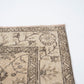 Pastel Turkish Rug, Faded Rug, Neutral Oushak Rug, Area Rug 4x7, Vintage Carpet Rug, Unique Rug, Handmade rug, Dining room rug, 9679
