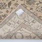 Pastel Turkish Rug, Faded Rug, Neutral Oushak Rug, Area Rug 4x7, Vintage Carpet Rug, Unique Rug, Handmade rug, Dining room rug, 9679