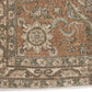 Boho Oushak Rug, Turkish Rug, Vintage rug, Eclectic Handmade Area Rug, Floral Rug, Anatolia rug, Unique Carpet rug, Bedroom rug, 9641
