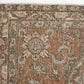 Boho Oushak Rug, Turkish Rug, Vintage rug, Eclectic Handmade Area Rug, Floral Rug, Anatolia rug, Unique Carpet rug, Bedroom rug, 9641