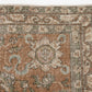 Boho Oushak Rug, Turkish Rug, Vintage rug, Eclectic Handmade Area Rug, Floral Rug, Anatolia rug, Unique Carpet rug, Bedroom rug, 9641