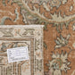 Boho Oushak Rug, Turkish Rug, Vintage rug, Eclectic Handmade Area Rug, Floral Rug, Anatolia rug, Unique Carpet rug, Bedroom rug, 9641