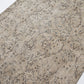 Handmade Turkish Rug, Wool Beige Area Carpet rug, 4x7 Rug, Vintage Oushak Rug, Floor Rug, Faded rug, Office rug, Unique rug, 9646